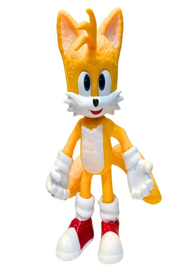 FUNFOB Game Cartoon Action Figure Height-15cm Collectible for Fans PVC Multicolour | So-nicc Orange Tail - Image 1